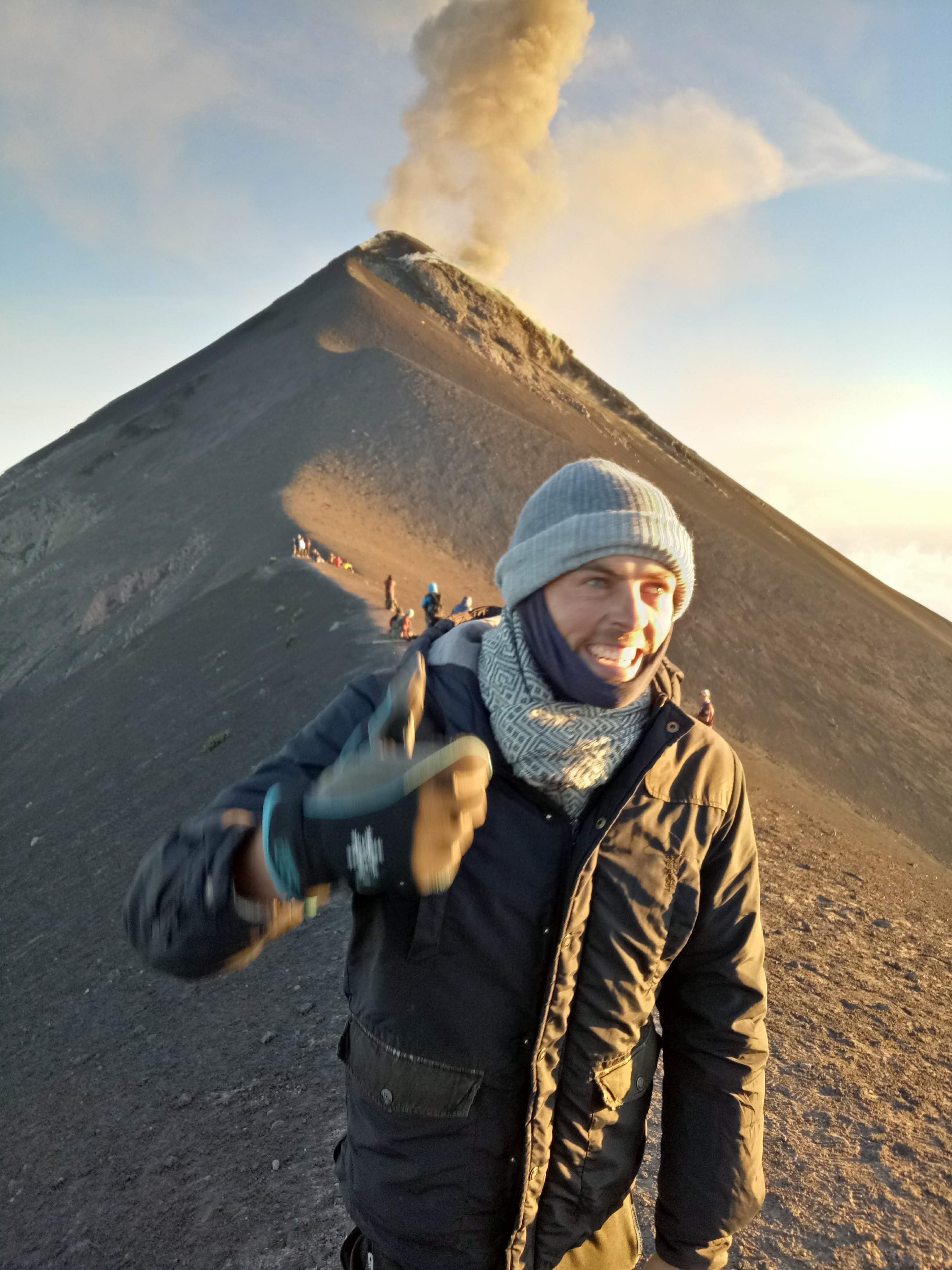Me on Volcan de Fuego